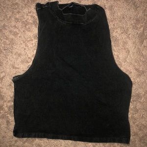 Black forever 21 crop top